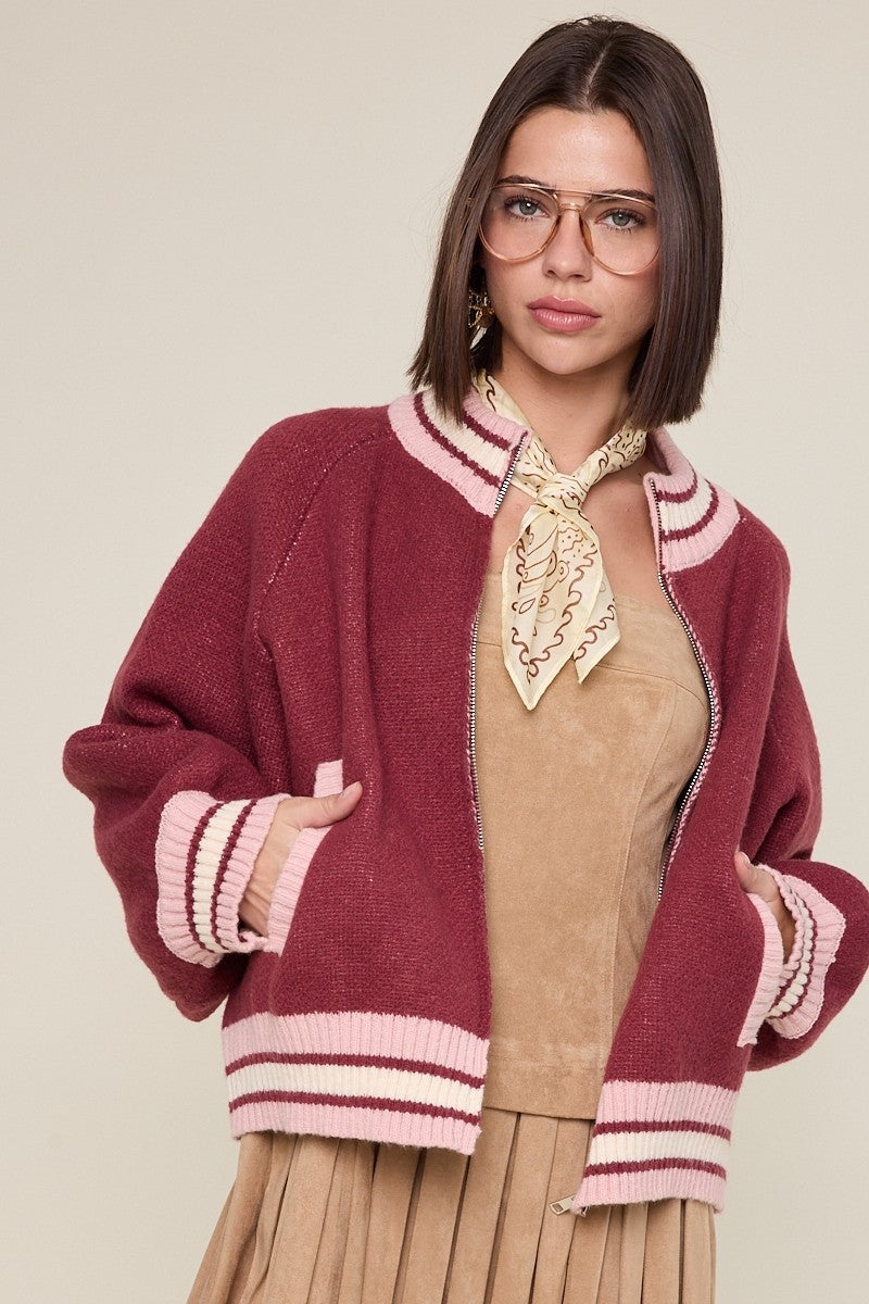 LET´S RIDE KNIT CARDIGAN