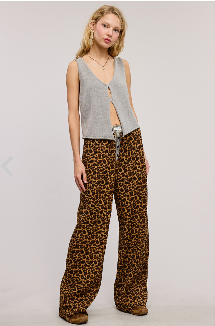 LEOPARD PANTS