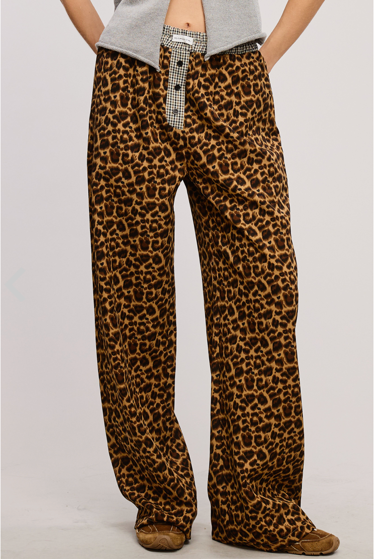 LEOPARD PANTS