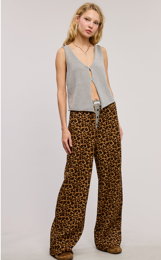 LEOPARD PANTS
