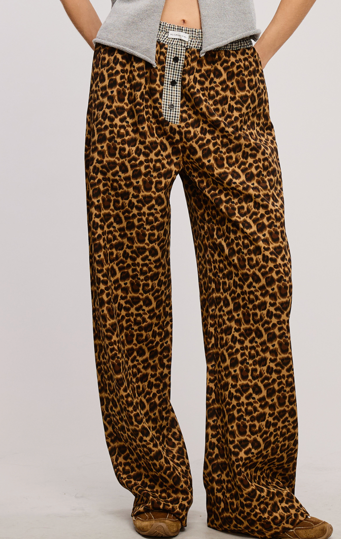LEOPARD PANTS