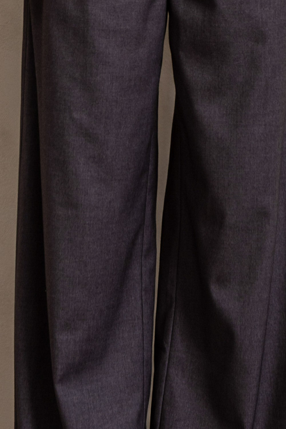 DOUBLE WAIST OVER STRAIGHT PANTS