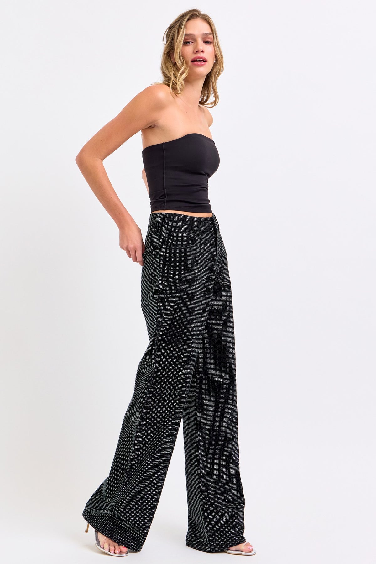 RHINESTONE JEANS