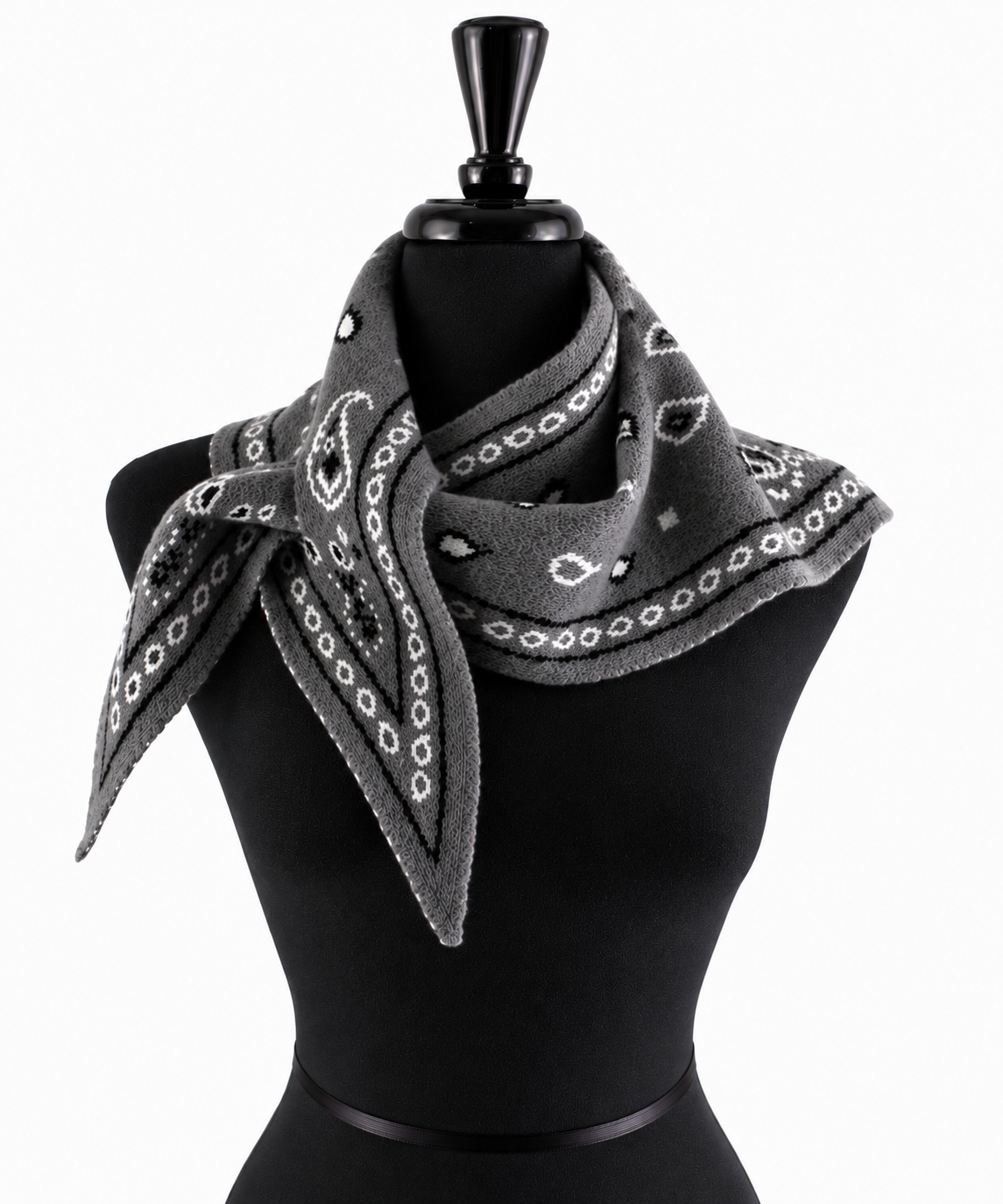 BANDANA SCARF GREY