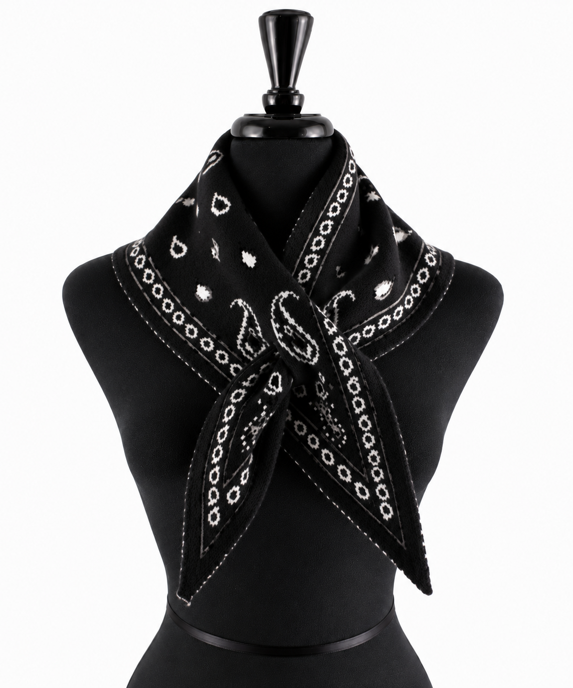 BANDANA SCARF BLACK