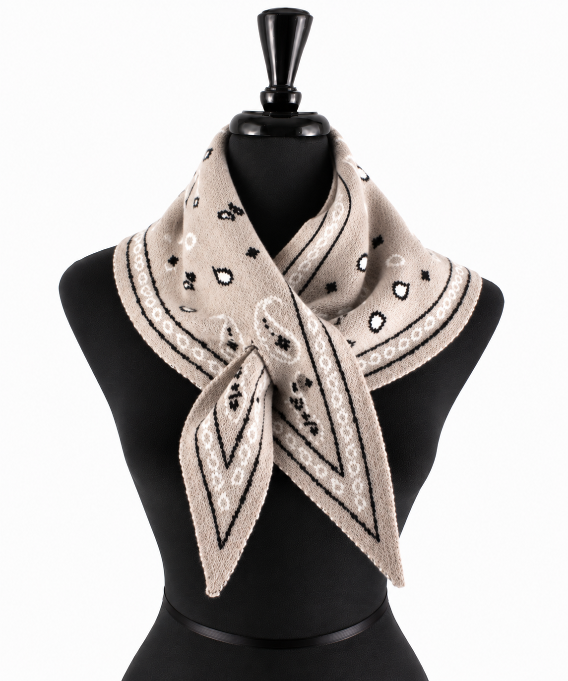 BANDANA SCARF IVORY