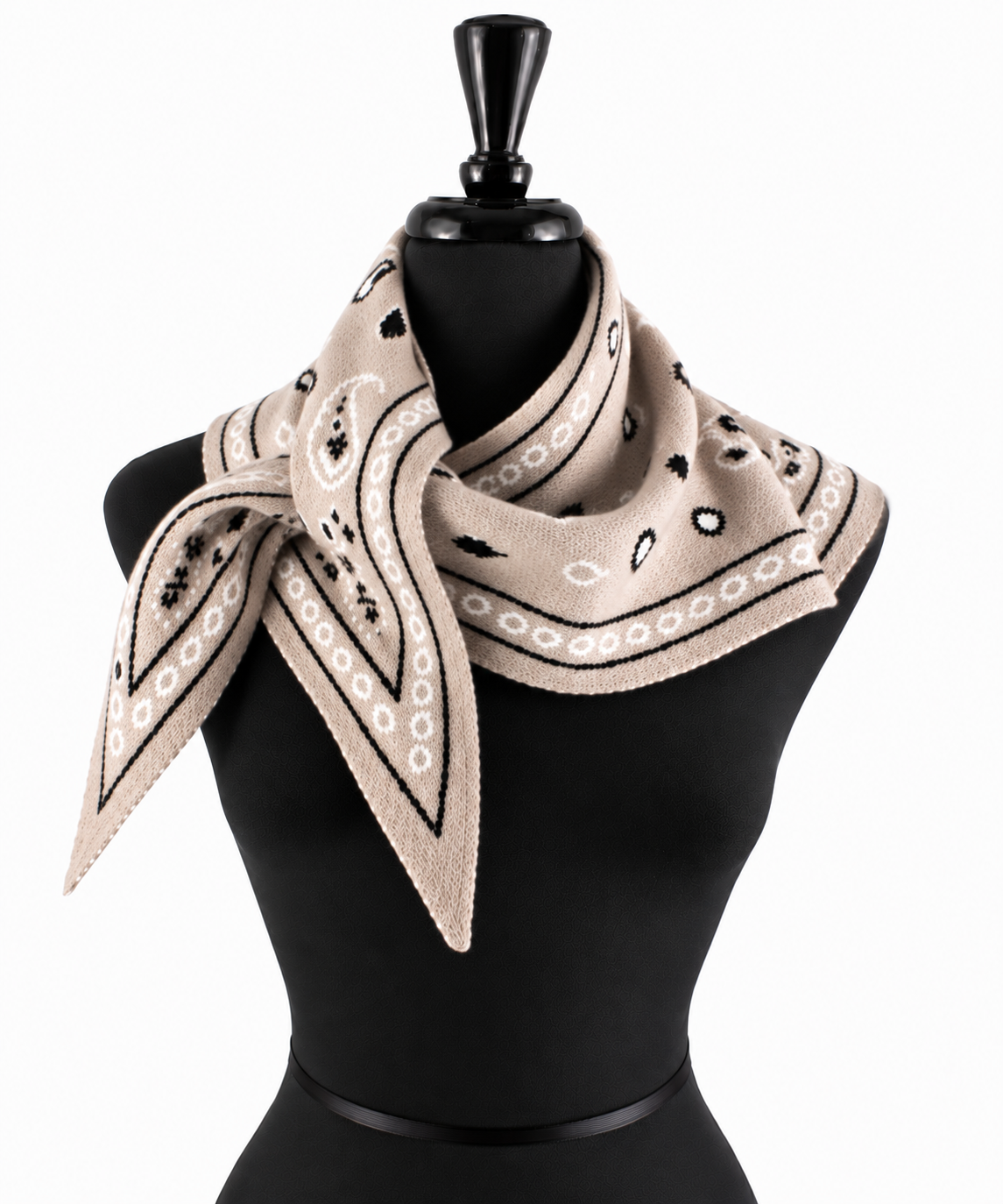 BANDANA SCARF IVORY