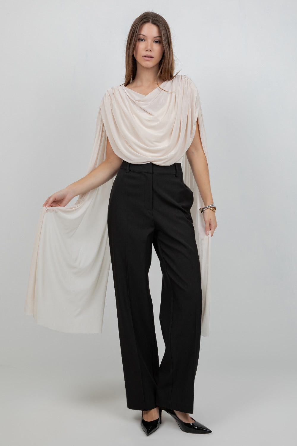 CAPE BODYSUIT