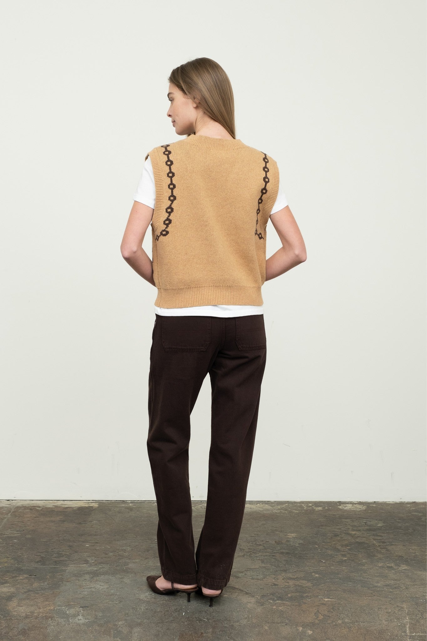 HORSE KNIT VEST