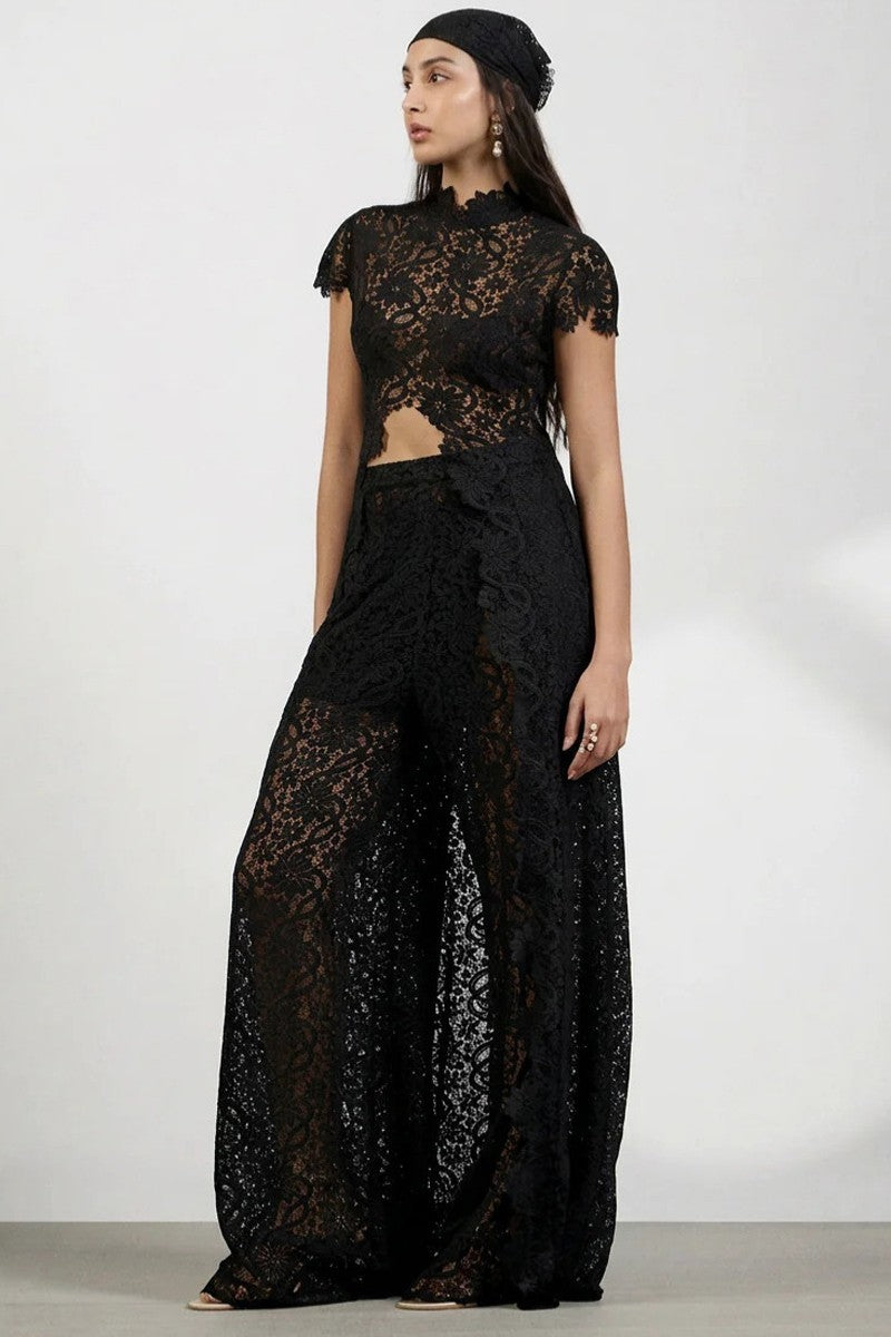 LACE BLACK SET