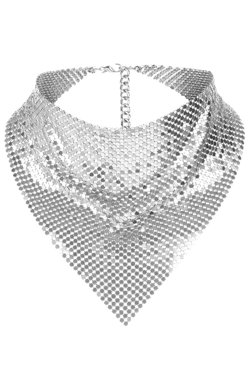 METALIC SEQUIN BANDANA