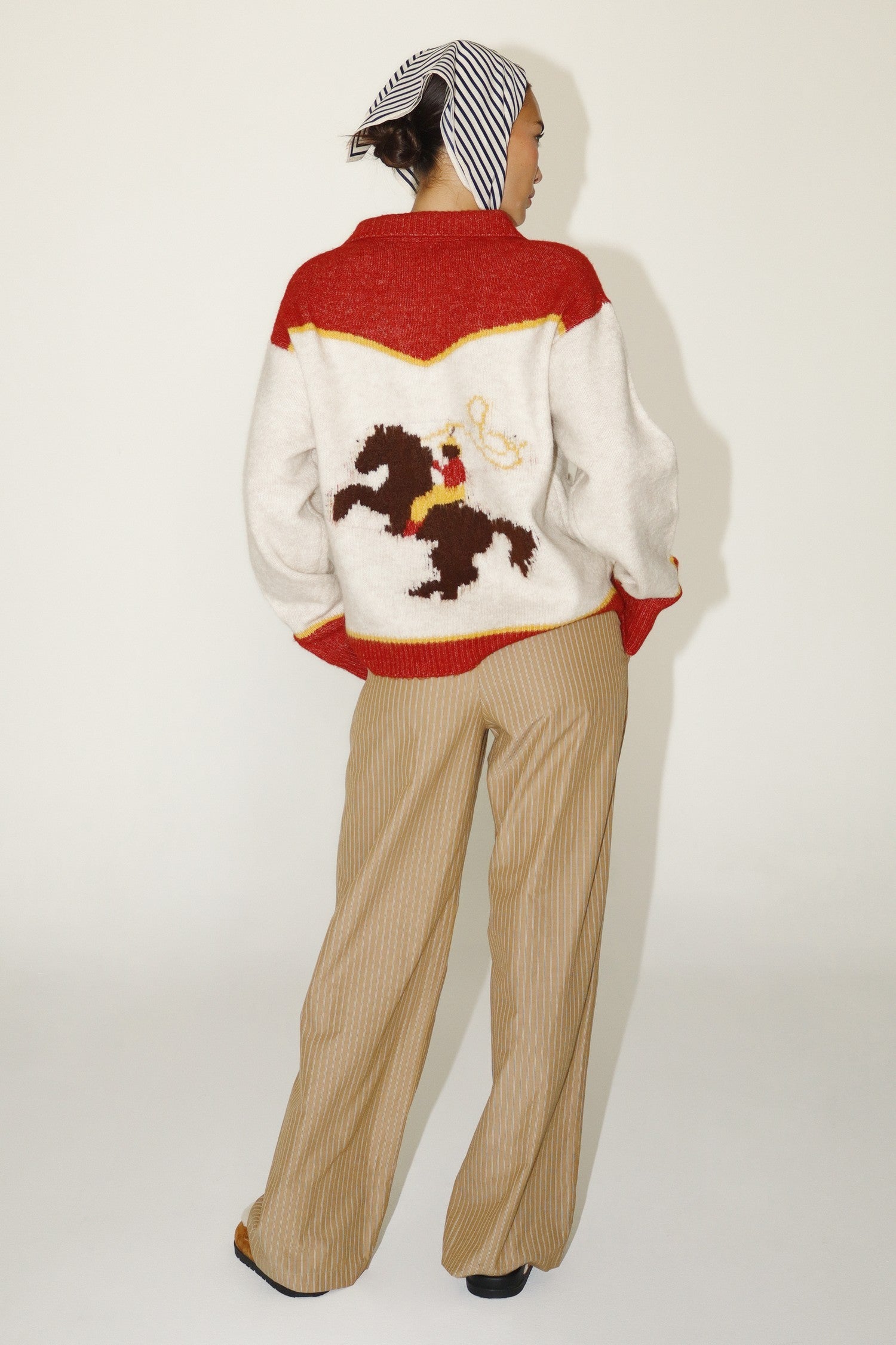 RODEO COWBOY KNIT SWEATER  