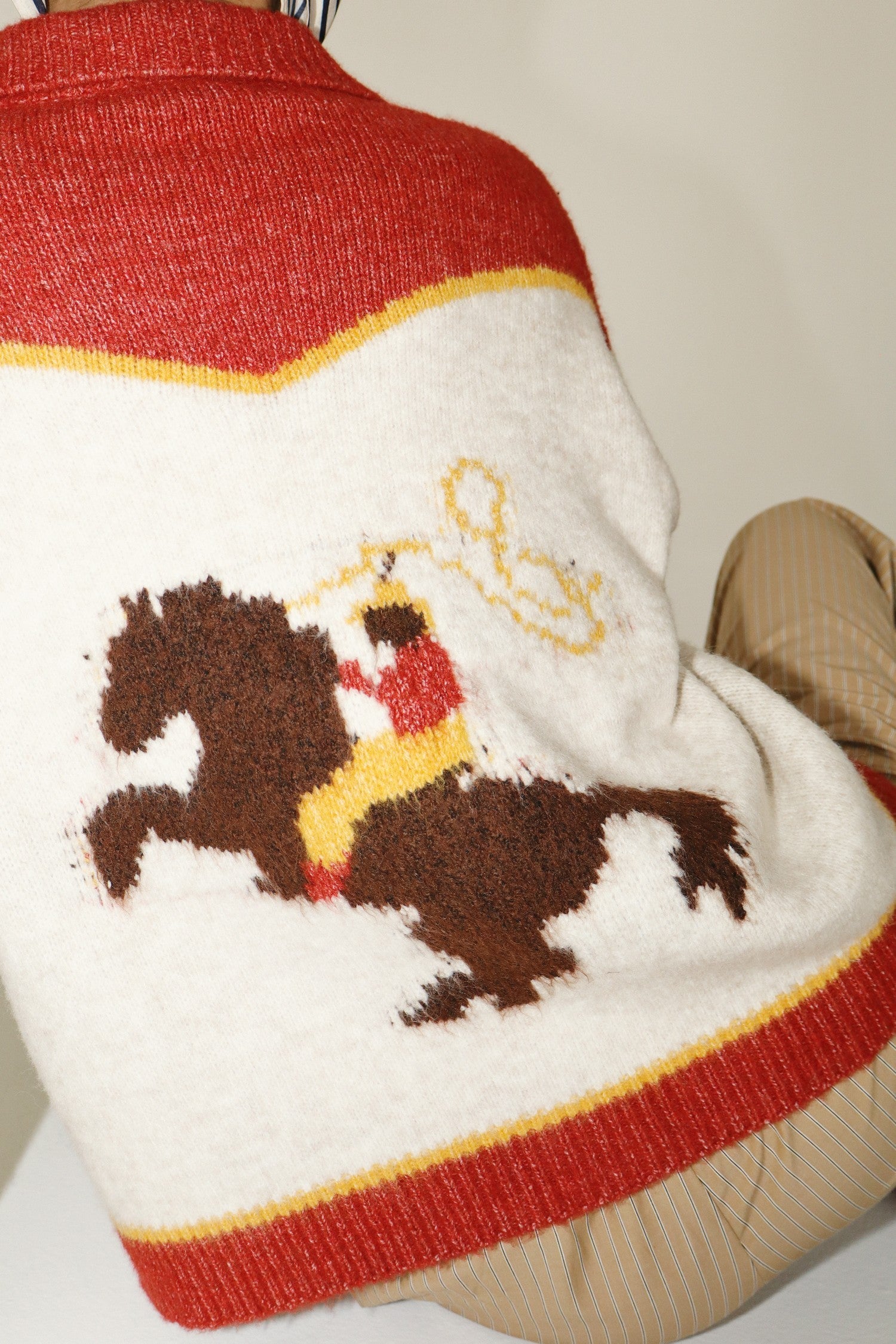 RODEO COWBOY KNIT SWEATER  