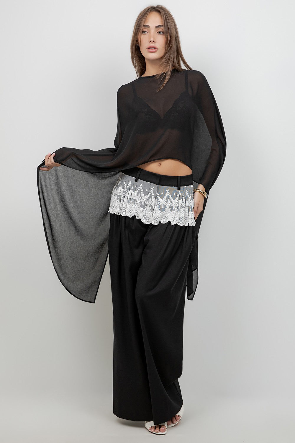 SOFT WOVEN CAPE