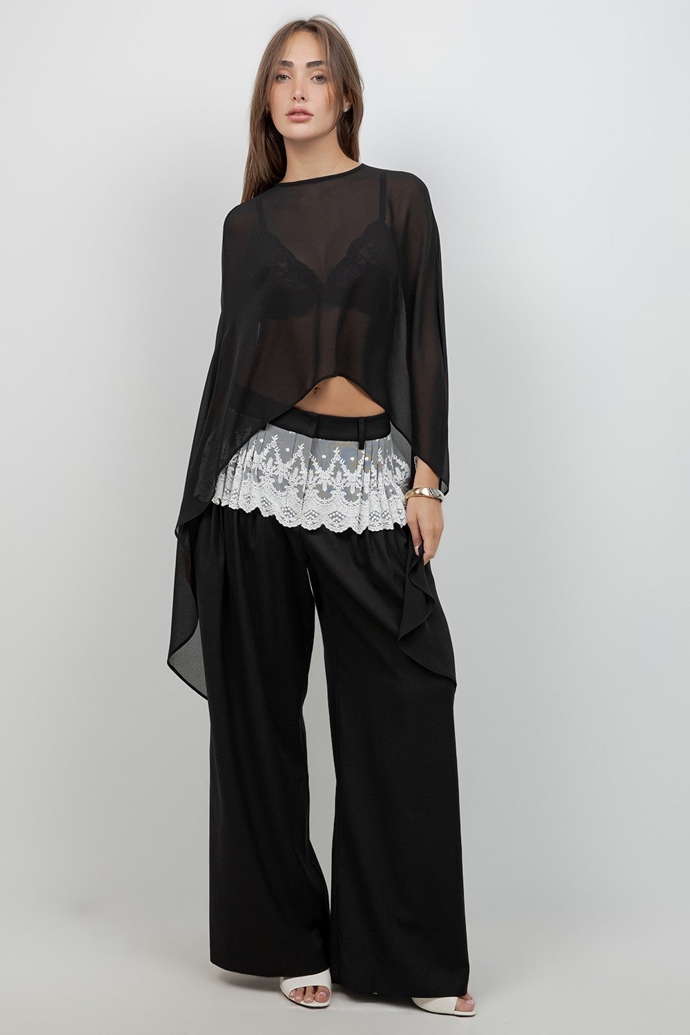 SOFT WOVEN CAPE
