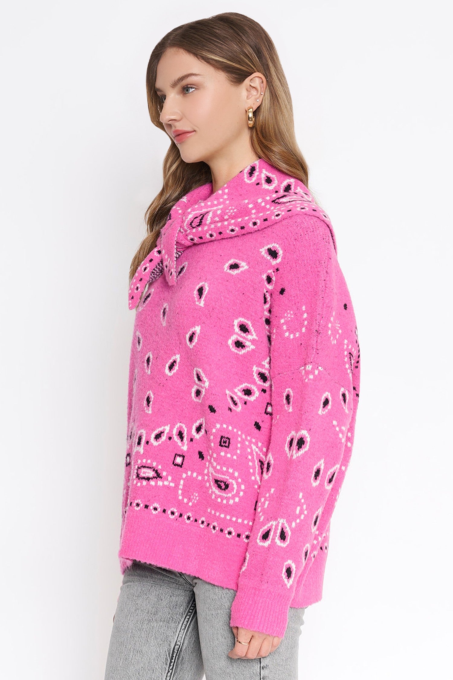 BANDANA SWEATER